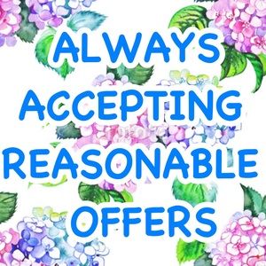 ALWAYS ACCEPTING REASONABLE OFFERS 💖